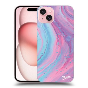 Obal pre Apple iPhone 15 - Pink liquid