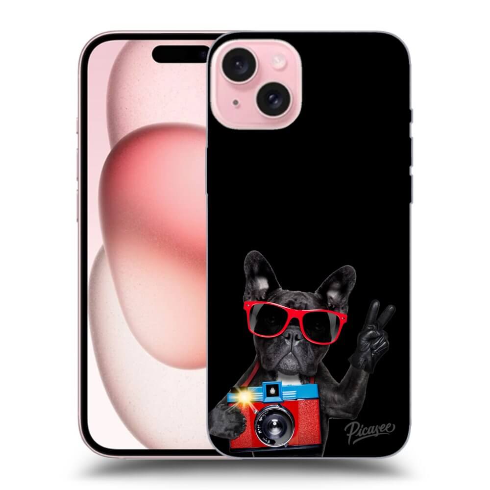 Picasee ULTIMATE CASE MagSafe pro Apple iPhone 15 - French Bulldog