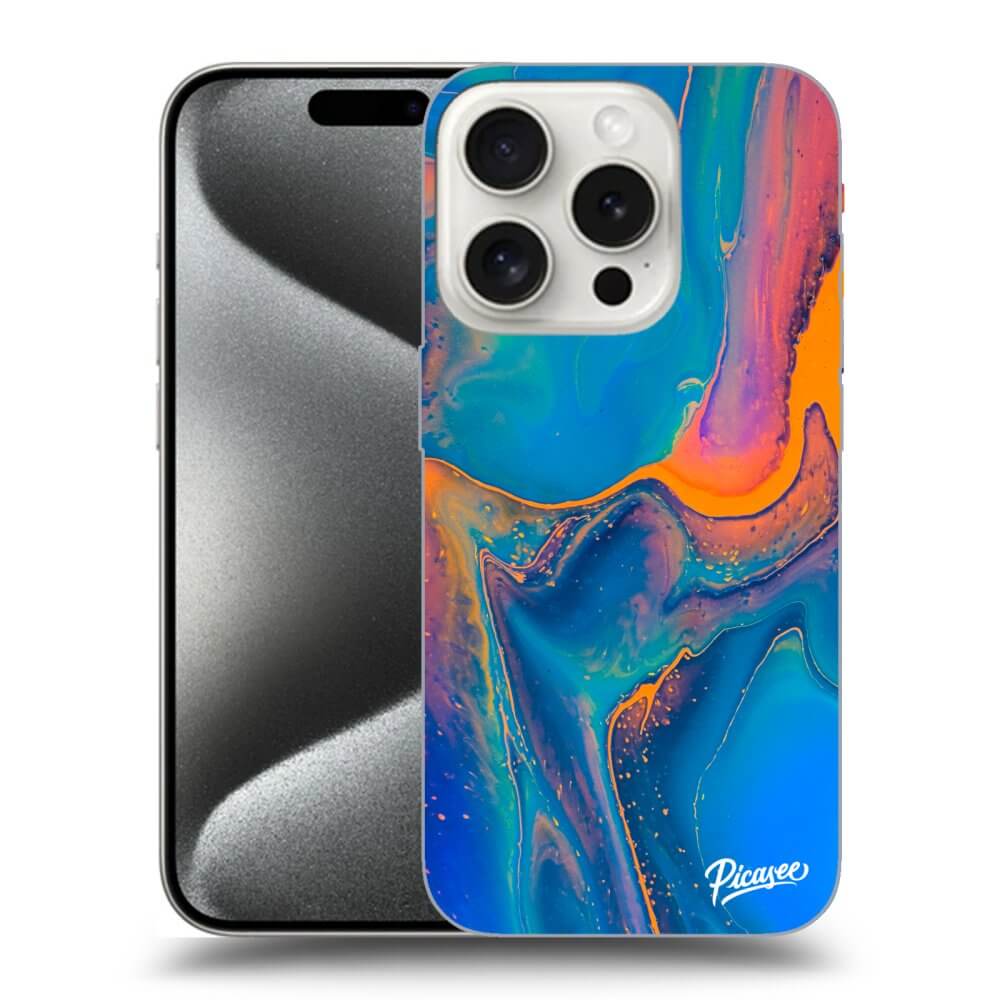 Picasee ULTIMATE CASE pro Apple iPhone 15 Pro - Rainbow