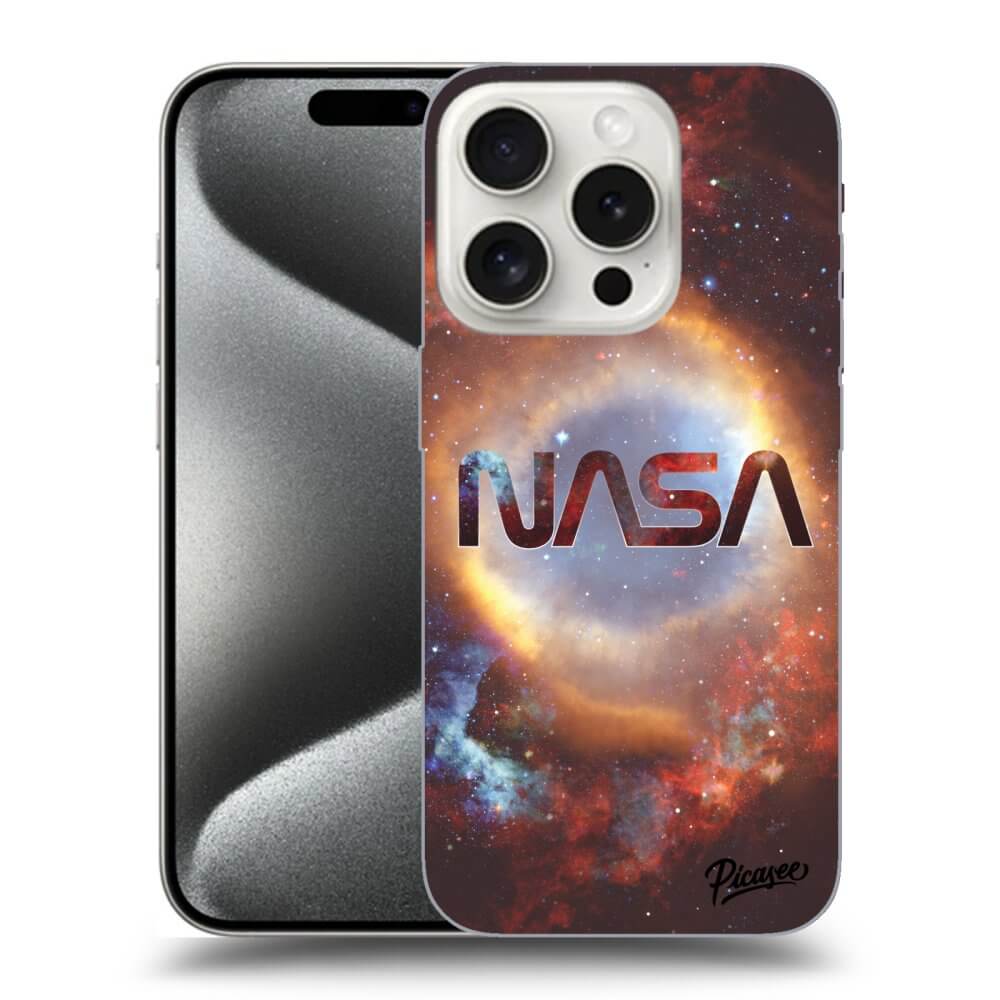Picasee silikónový prehľadný obal pre Apple iPhone 15 Pro - Nebula
