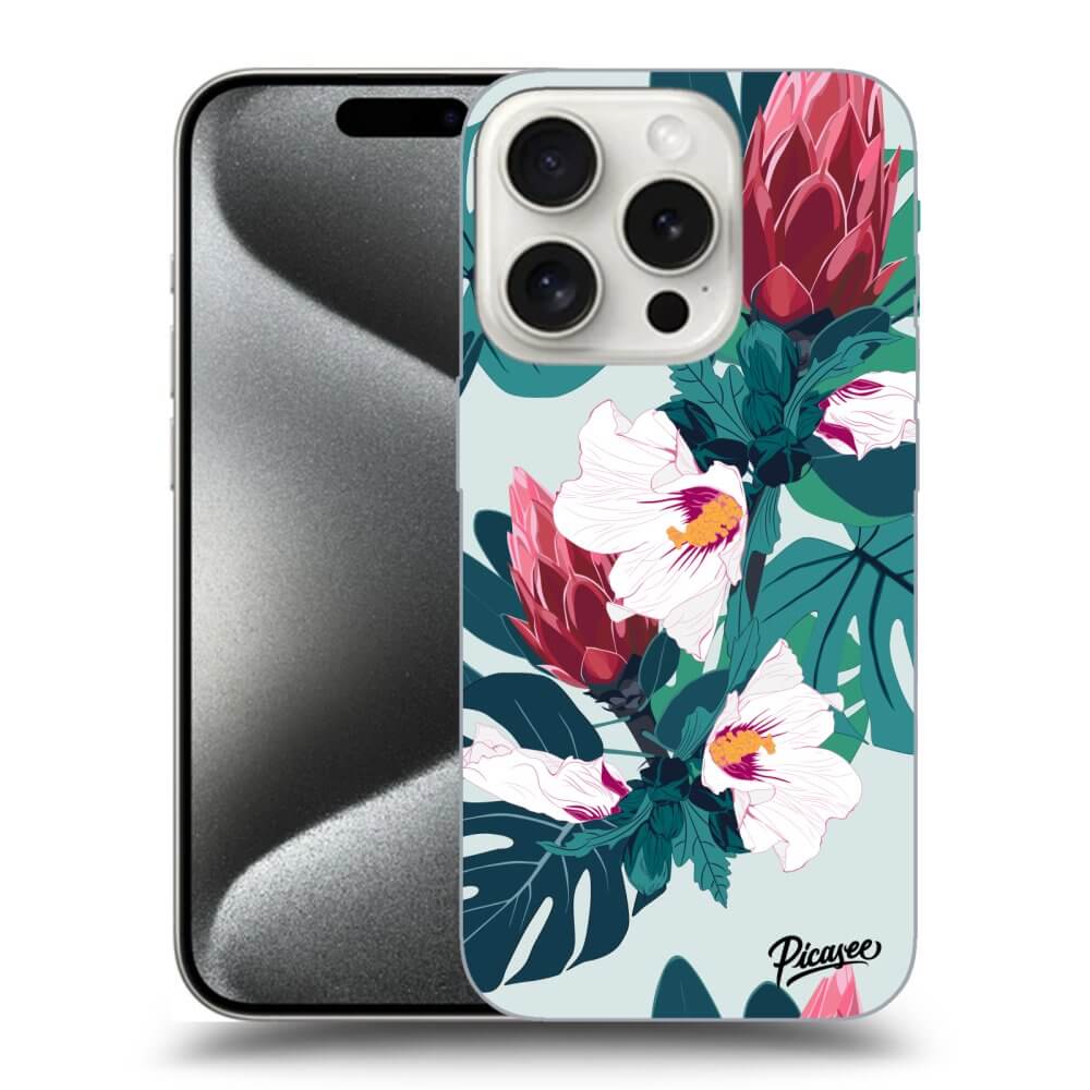 Picasee ULTIMATE CASE pro Apple iPhone 15 Pro - Rhododendron