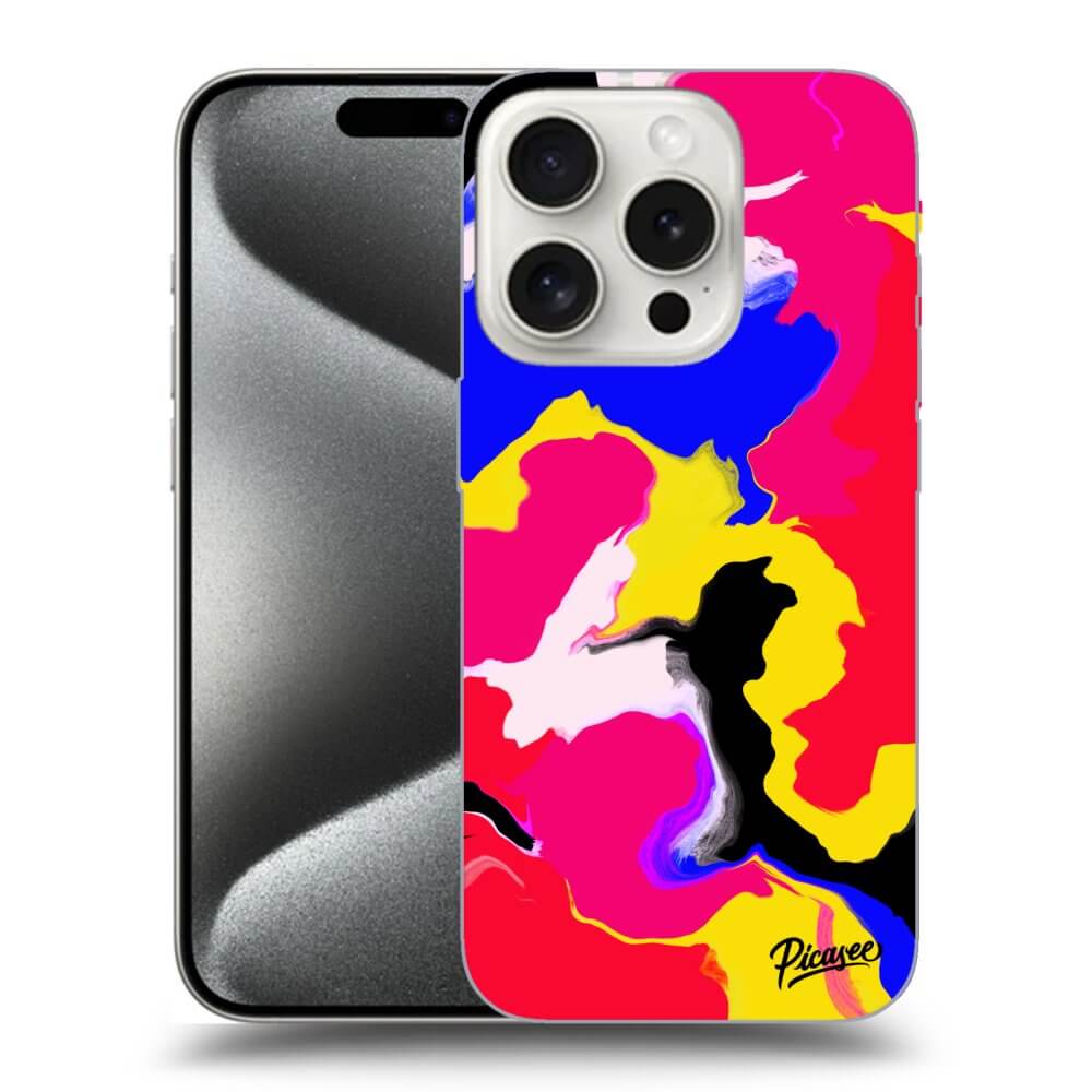 Picasee ULTIMATE CASE pro Apple iPhone 15 Pro - Watercolor