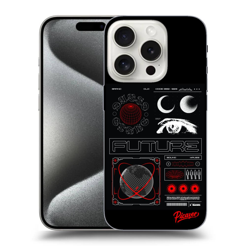 Picasee ULTIMATE CASE pro Apple iPhone 15 Pro - WAVES