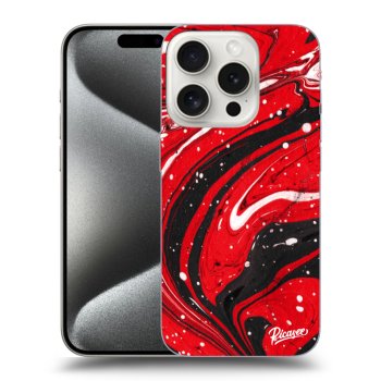 Obal pre Apple iPhone 15 Pro - Red black
