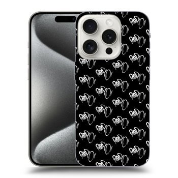 Obal pre Apple iPhone 15 Pro - Separ - White On Black