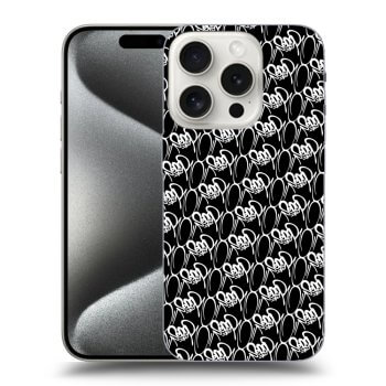 Obal pre Apple iPhone 15 Pro - Separ - White On Black 2