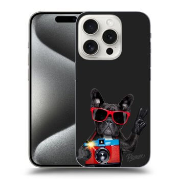 Obal pre Apple iPhone 15 Pro - French Bulldog