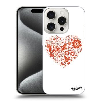 Obal pre Apple iPhone 15 Pro - Veľké srdce