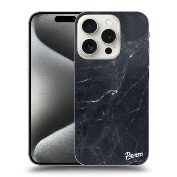 Obal pre Apple iPhone 15 Pro - Black marble
