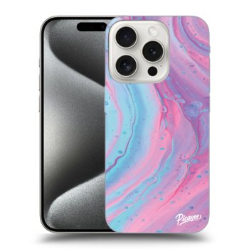 Obal pre Apple iPhone 15 Pro - Pink liquid