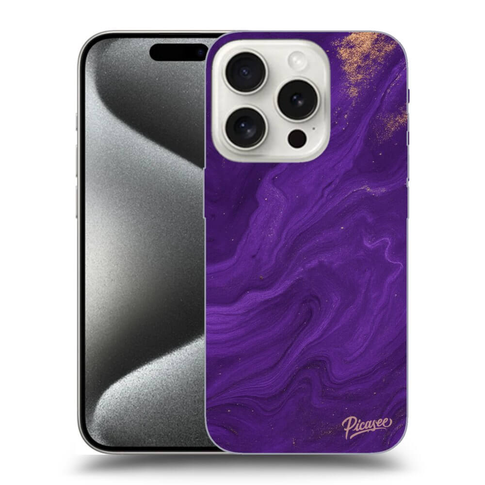 Picasee ULTIMATE CASE pro Apple iPhone 15 Pro - Purple