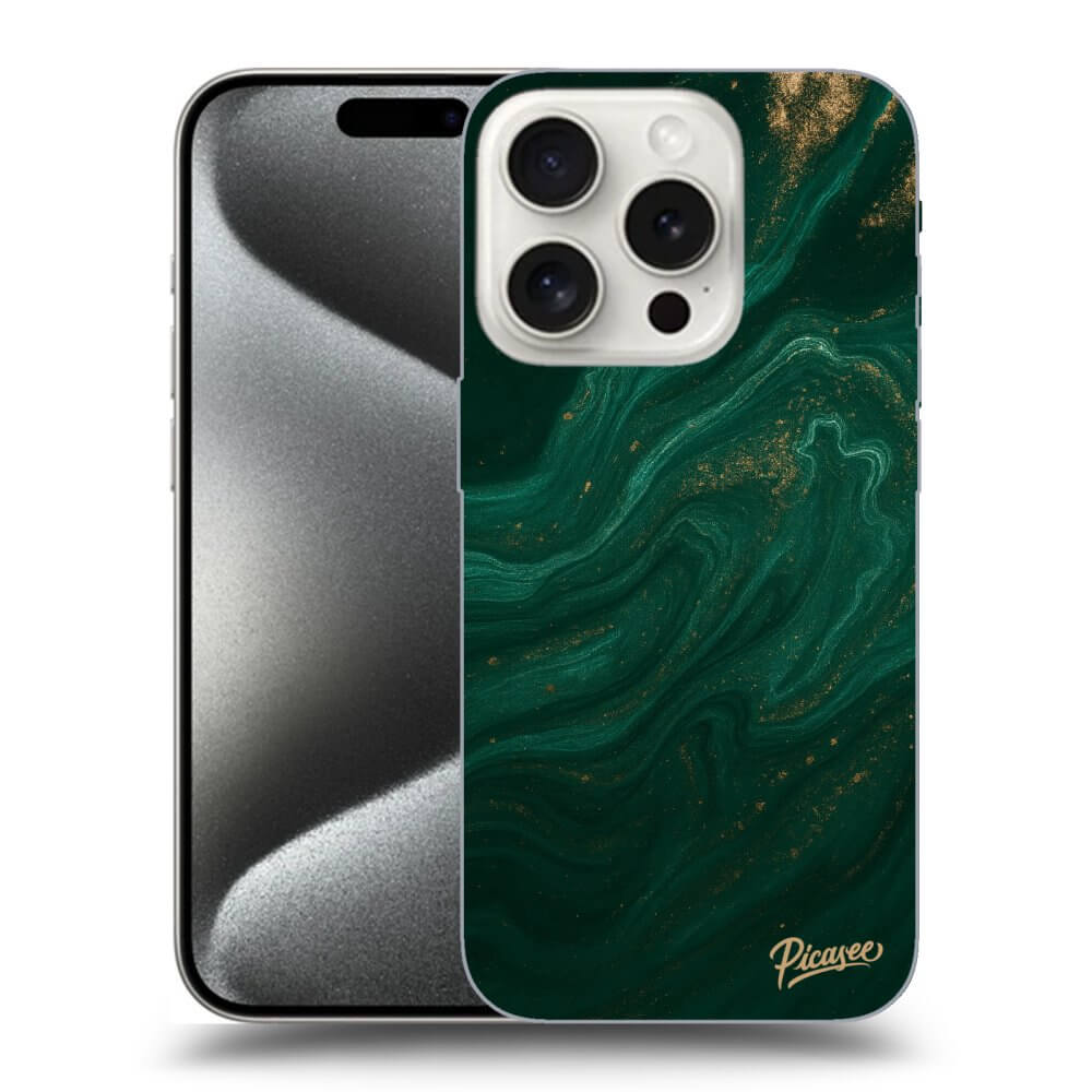 Picasee ULTIMATE CASE pro Apple iPhone 15 Pro - Green