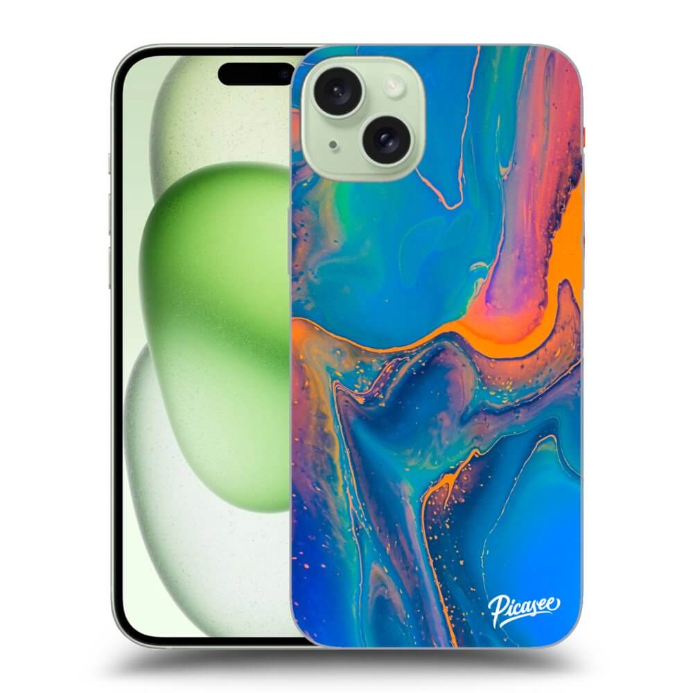 Picasee ULTIMATE CASE pro Apple iPhone 15 Plus - Rainbow