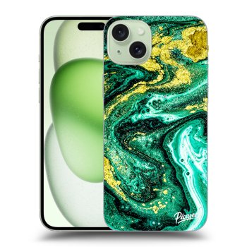 Obal pre Apple iPhone 15 Plus - Green Gold