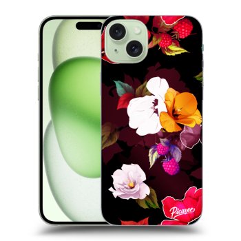 Obal pre Apple iPhone 15 Plus - Flowers and Berries