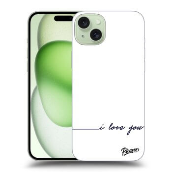 Obal pre Apple iPhone 15 Plus - I love you