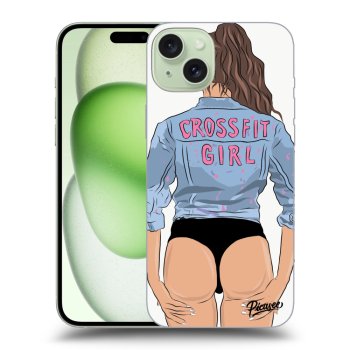 Obal pre Apple iPhone 15 Plus - Crossfit girl - nickynellow