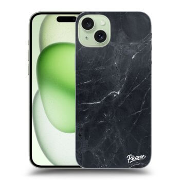Obal pre Apple iPhone 15 Plus - Black marble