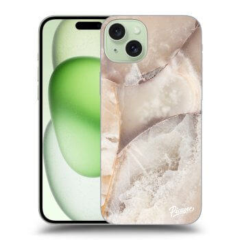 Obal pre Apple iPhone 15 Plus - Cream marble