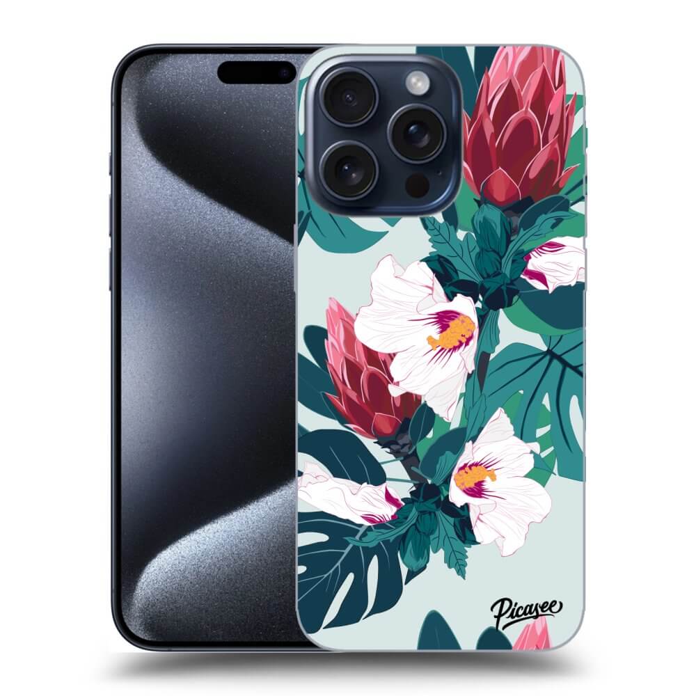 Picasee ULTIMATE CASE MagSafe pro Apple iPhone 15 Pro Max - Rhododendron