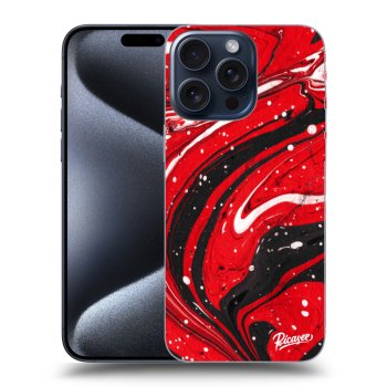 Obal pre Apple iPhone 15 Pro Max - Red black