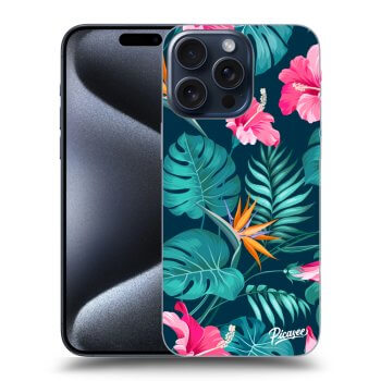 Obal pre Apple iPhone 15 Pro Max - Pink Monstera