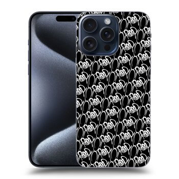 Obal pre Apple iPhone 15 Pro Max - Separ - White On Black 2