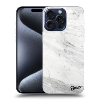 Obal pre Apple iPhone 15 Pro Max - White marble
