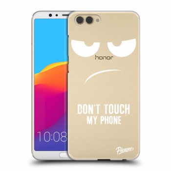Picasee plastový prehľadný obal pre Honor View 10 - Don't Touch My Phone