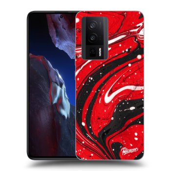 Obal pre Xiaomi Poco F5 Pro 5G - Red black
