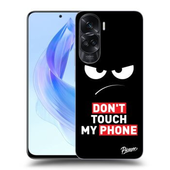 Obal pre Honor 90 Lite 5G - Angry Eyes - Transparent