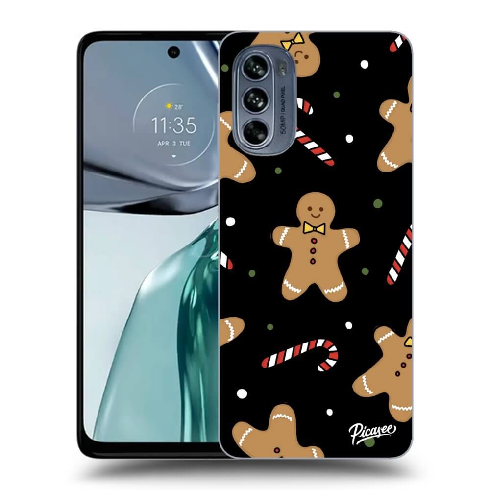 Picasee silikónový čierny obal pre Motorola Moto G62 - Gingerbread