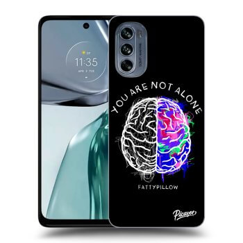 Obal pre Motorola Moto G62 - Brain - White