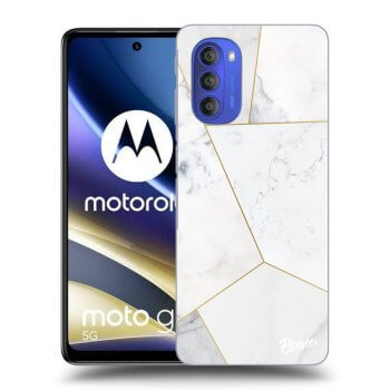 Obal pre Motorola Moto G51 - White tile