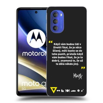 Obal pre Motorola Moto G51 - Kazma - MĚLI BYSTE SE DO TOHO PUSTIT