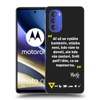 Obal pre Motorola Moto G51 - Kazma - SVĚT PATŘÍ TĚM, CO SE NEPOSEROU