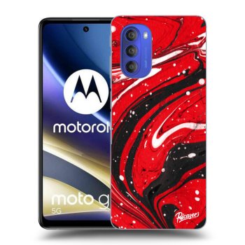 Obal pre Motorola Moto G51 - Red black