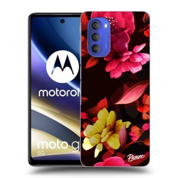 Obal pre Motorola Moto G51 - Dark Peonny