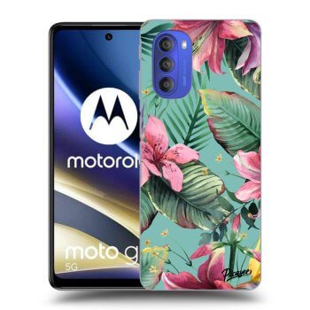 Picasee silikónový čierny obal pre Motorola Moto G51 - Hawaii