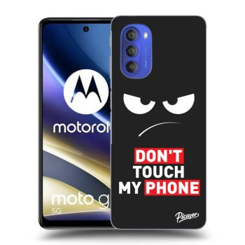 Obal pre Motorola Moto G51 - Angry Eyes - Transparent