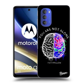 Obal pre Motorola Moto G51 - Brain - White