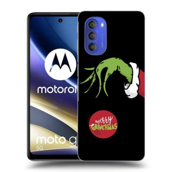 Picasee silikónový čierny obal pre Motorola Moto G51 - Grinch