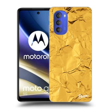 Picasee silikónový čierny obal pre Motorola Moto G51 - Gold