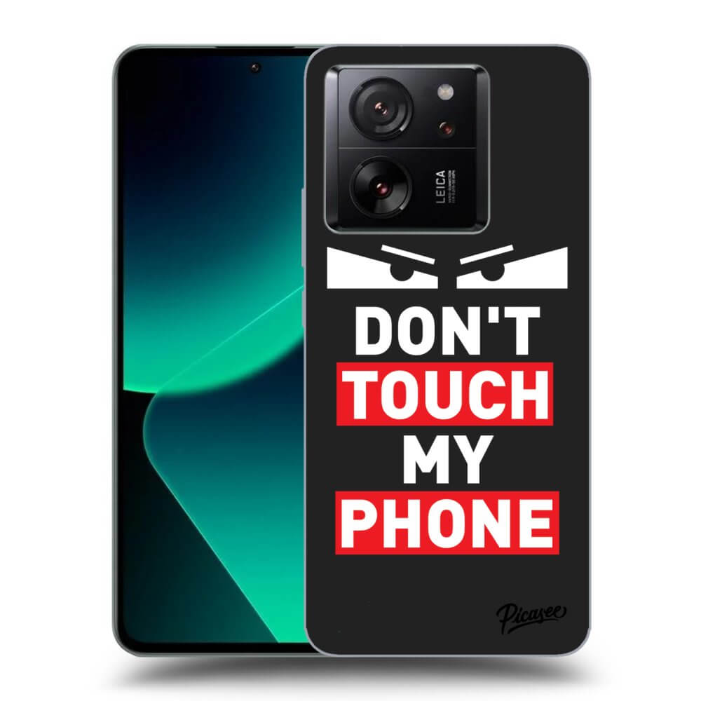 Picasee silikónový čierny obal pre Xiaomi 13T - Shadow Eye - Transparent