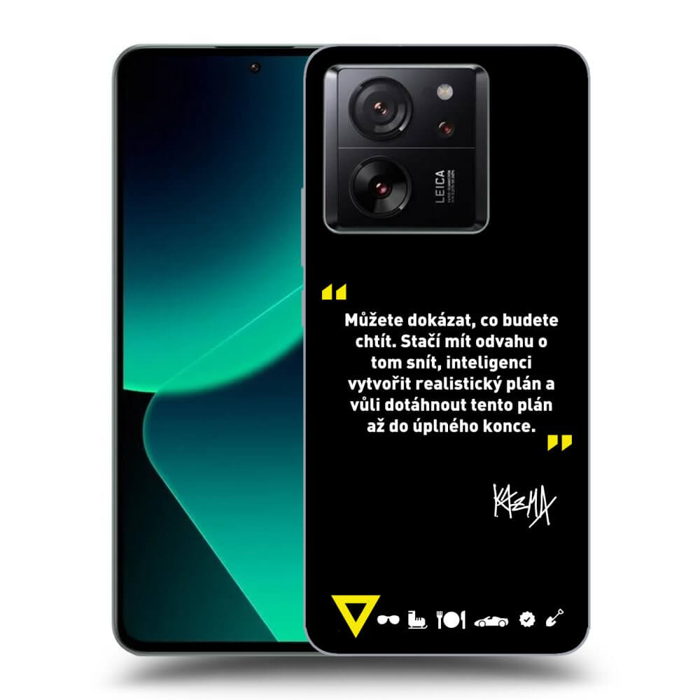 Picasee ULTIMATE CASE pro Xiaomi 13T Pro - Kazma - MŮŽETE DOKÁZAT, CO BUDETE CHTÍT