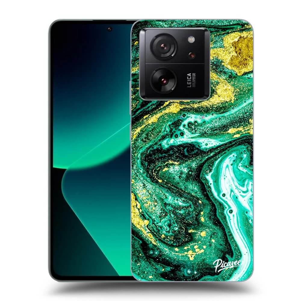 Picasee ULTIMATE CASE pro Xiaomi 13T Pro - Green Gold