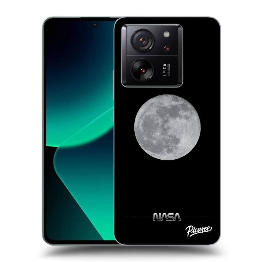 Picasee silikónový prehľadný obal pre Xiaomi 13T Pro - Moon Minimal