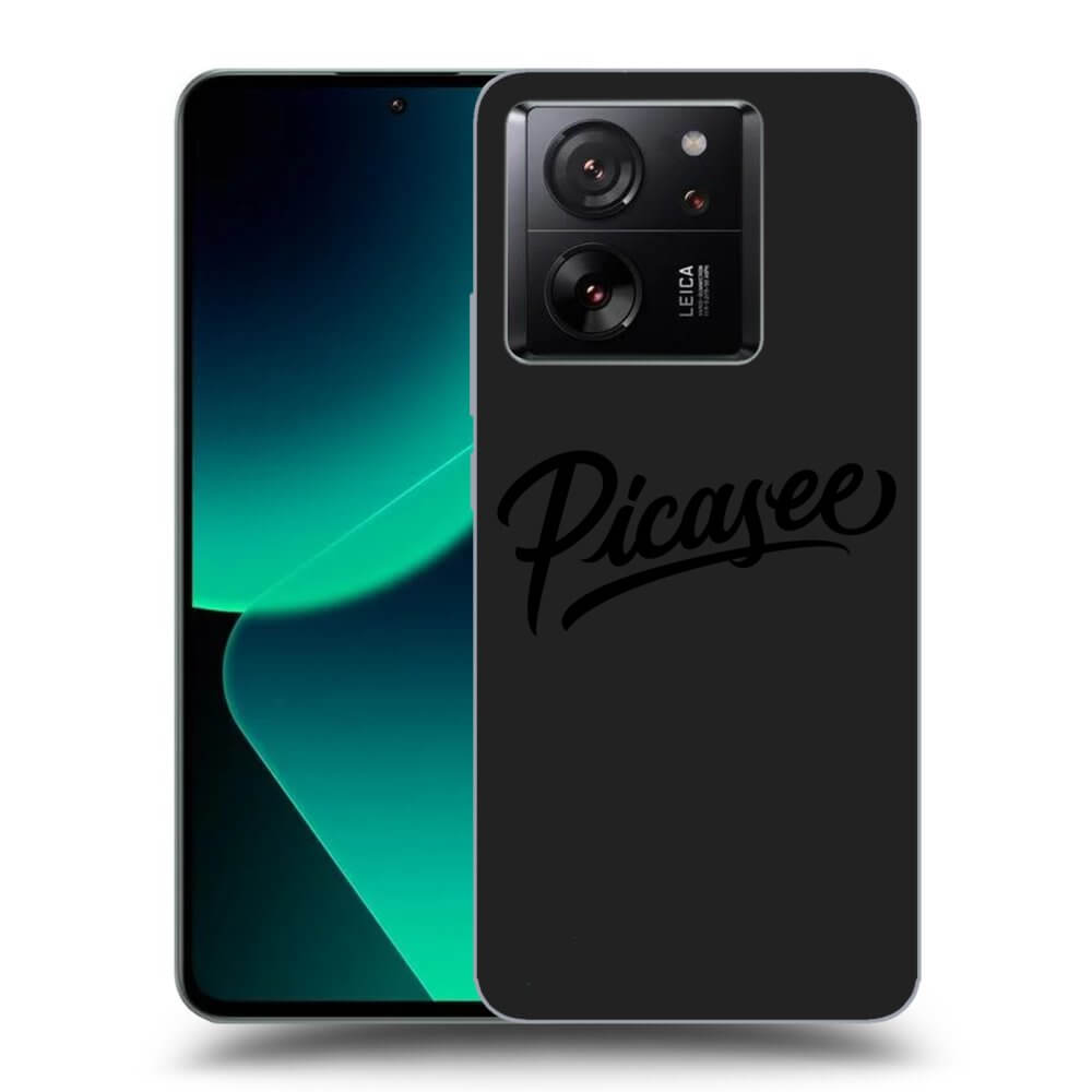 Picasee silikónový čierny obal pre Xiaomi 13T Pro - Picasee - black
