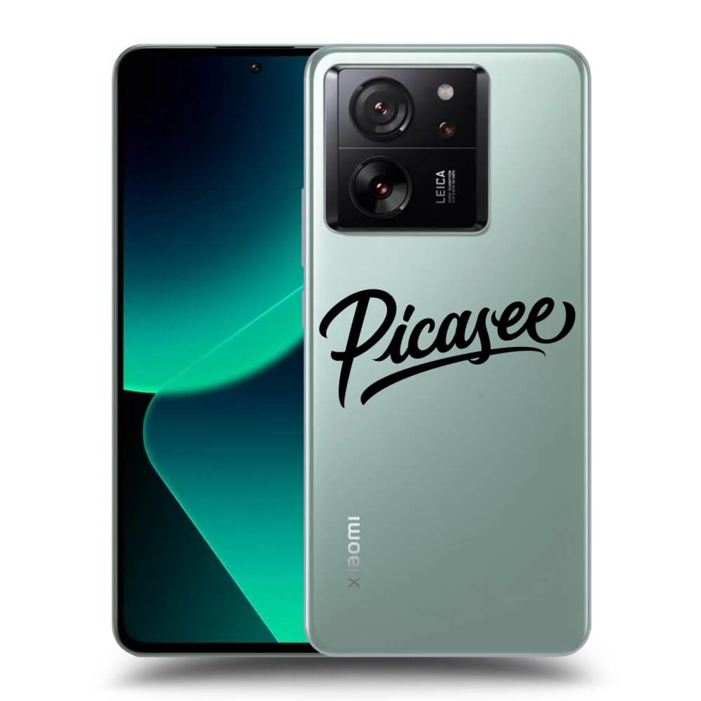 Picasee silikónový prehľadný obal pre Xiaomi 13T Pro - Picasee - old logo - black