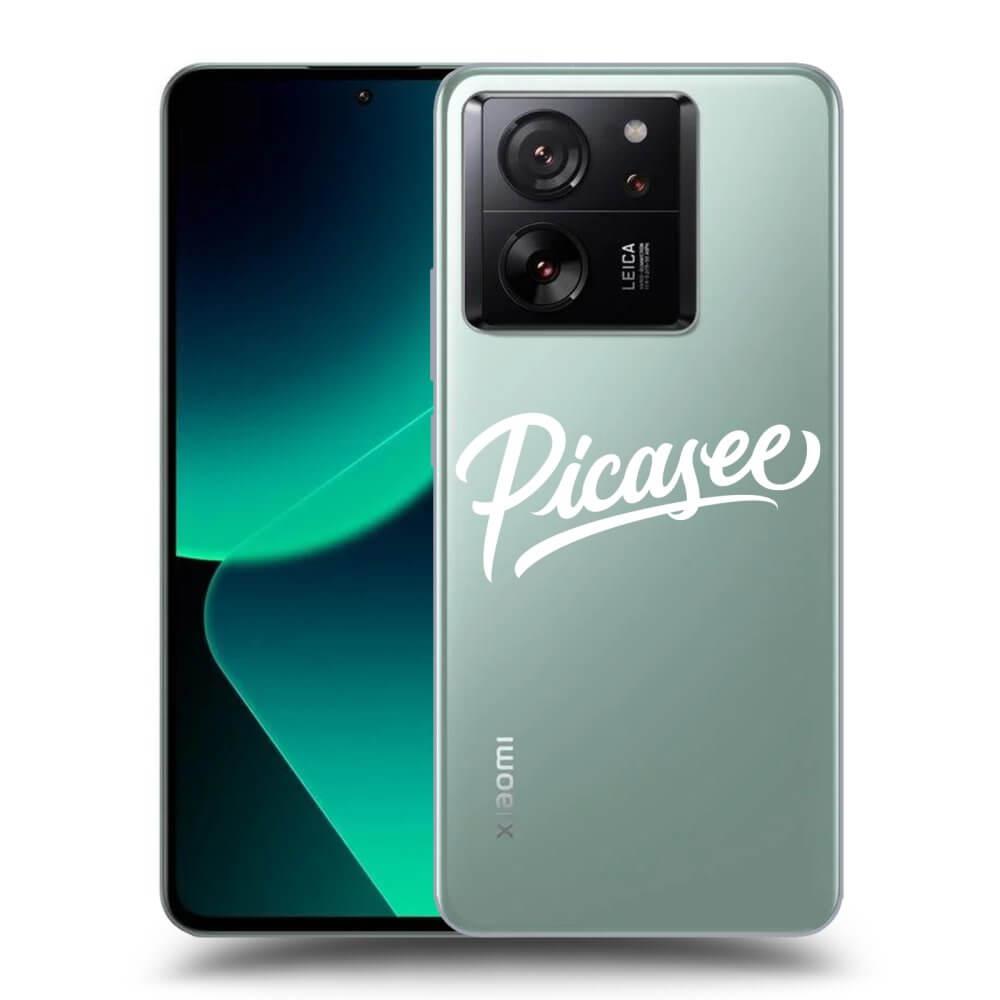 Picasee silikónový prehľadný obal pre Xiaomi 13T Pro - Picasee - White